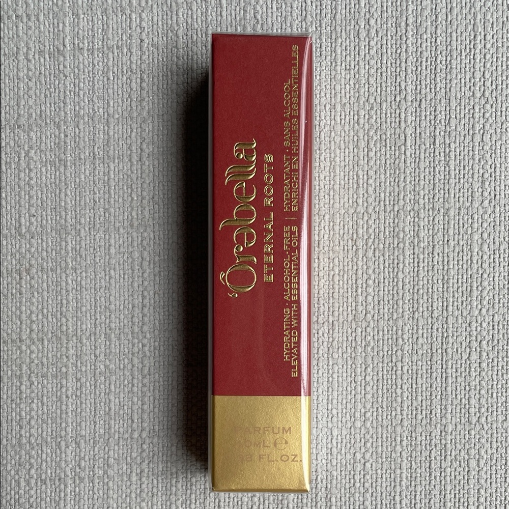 Orebella Eternal Roots travel fragrance sealed